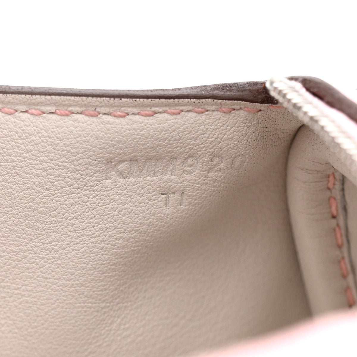 Taurillon Clemence Verso Mini Lindy 20 Rose Sakura Gris Perle