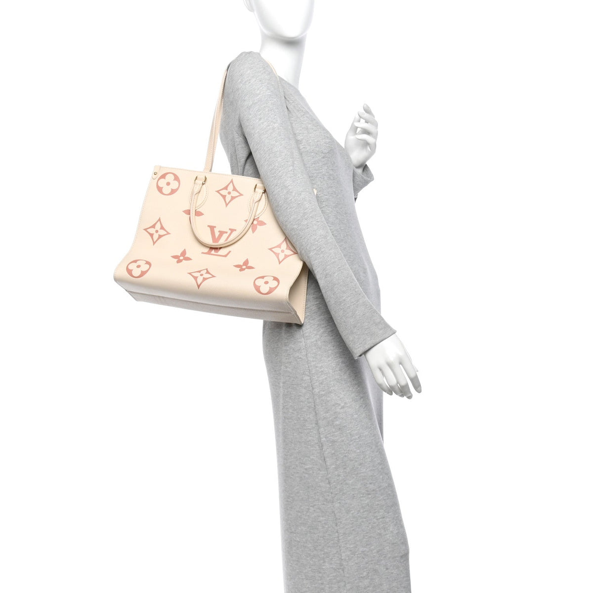 Empreinte Monogram Giant Onthego MM Creme Rose Trianon