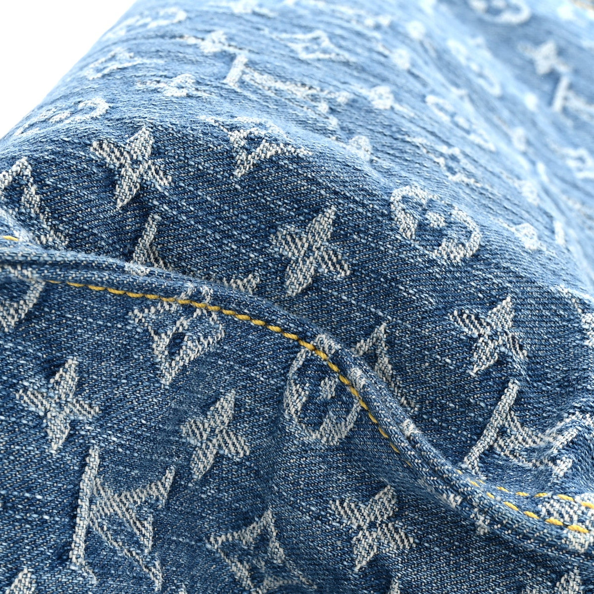 Monogram Denim Onthego MM Blue
