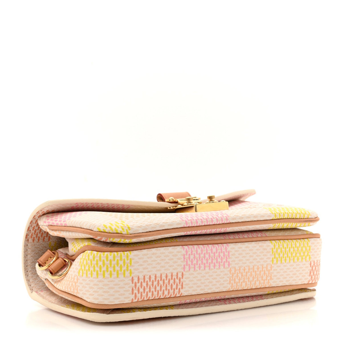 Damier Giant Pochette Metis East West Peach