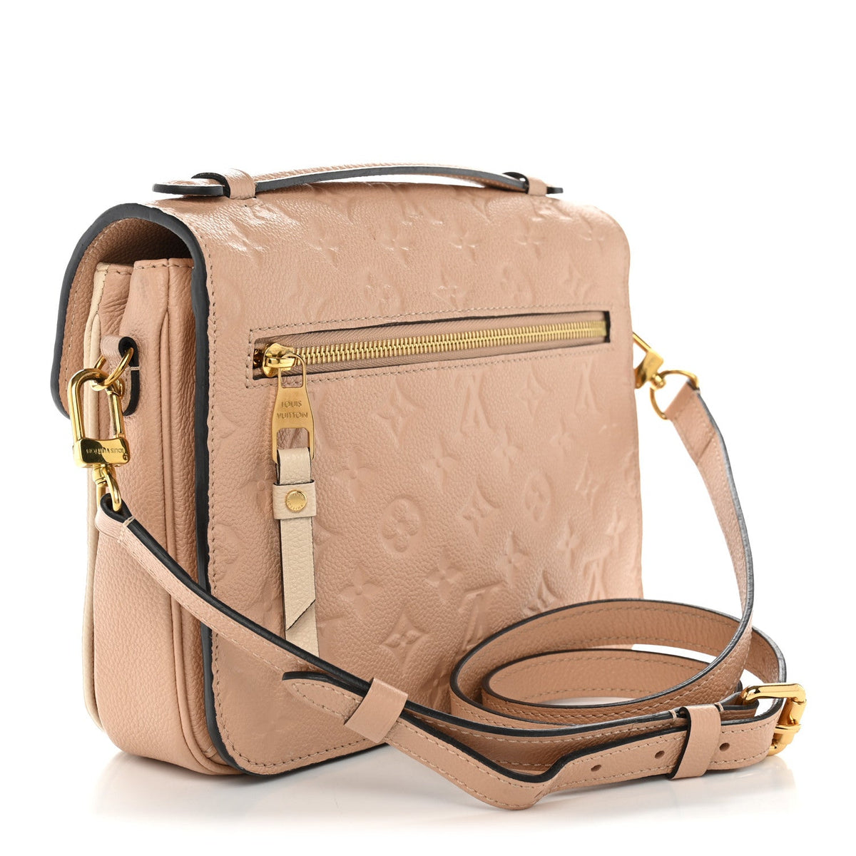 Empreinte Pochette Metis Beige Rose Creme