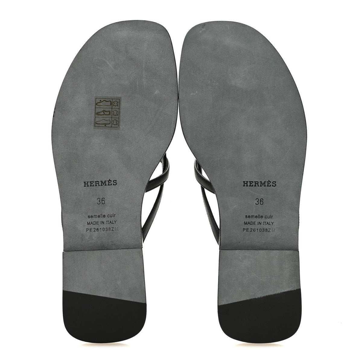 Calfskin Miss Sandals Black