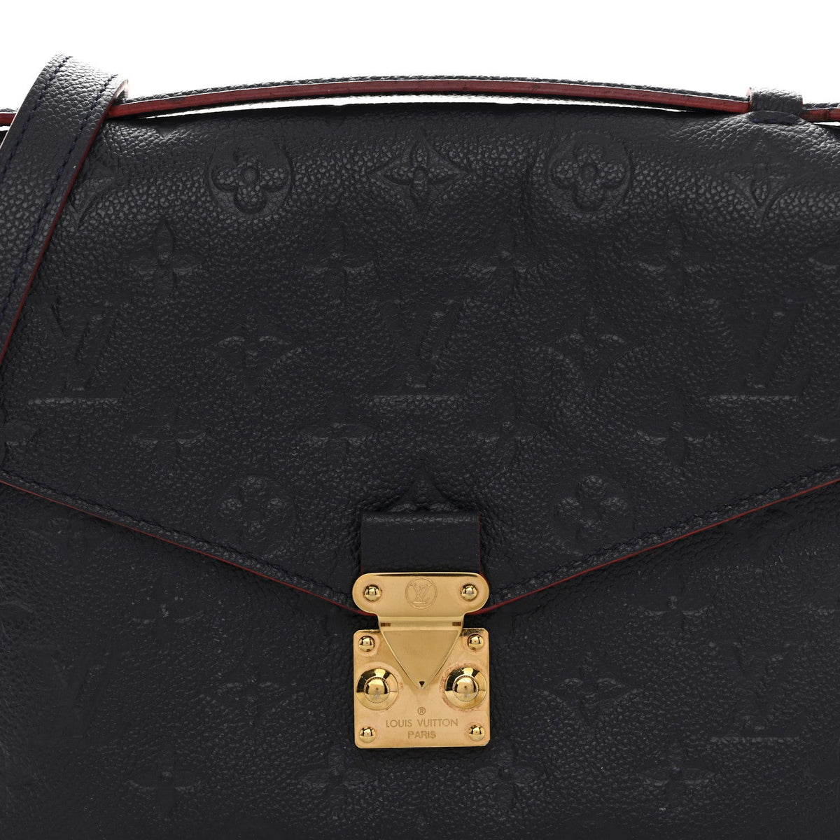Empreinte Pochette Metis Marine Rouge