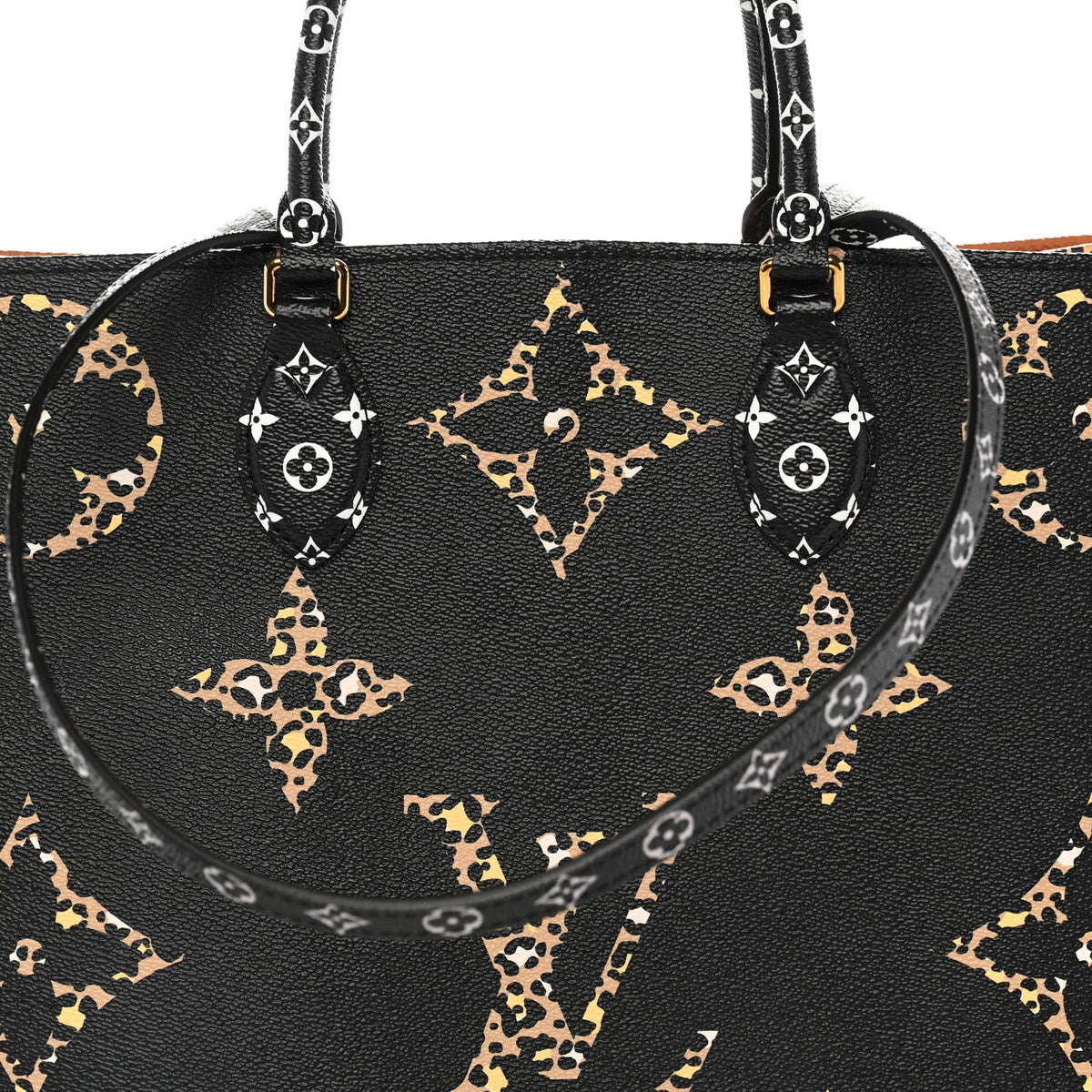 Monogram Giant Jungle Onthego GM Black