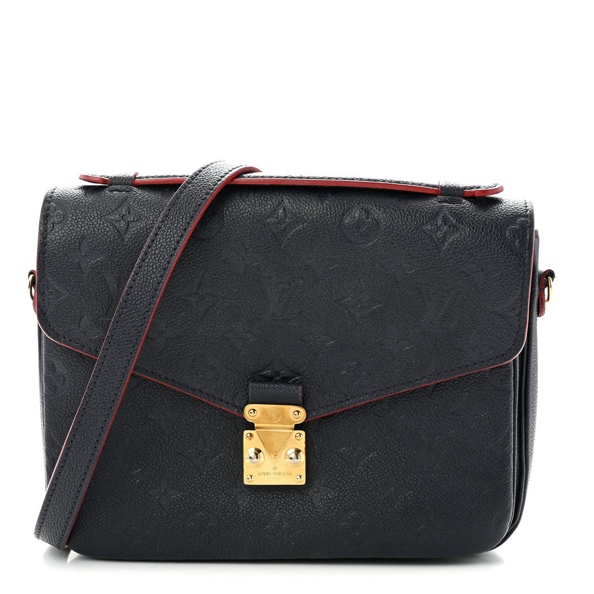Empreinte Pochette Metis Marine Rouge