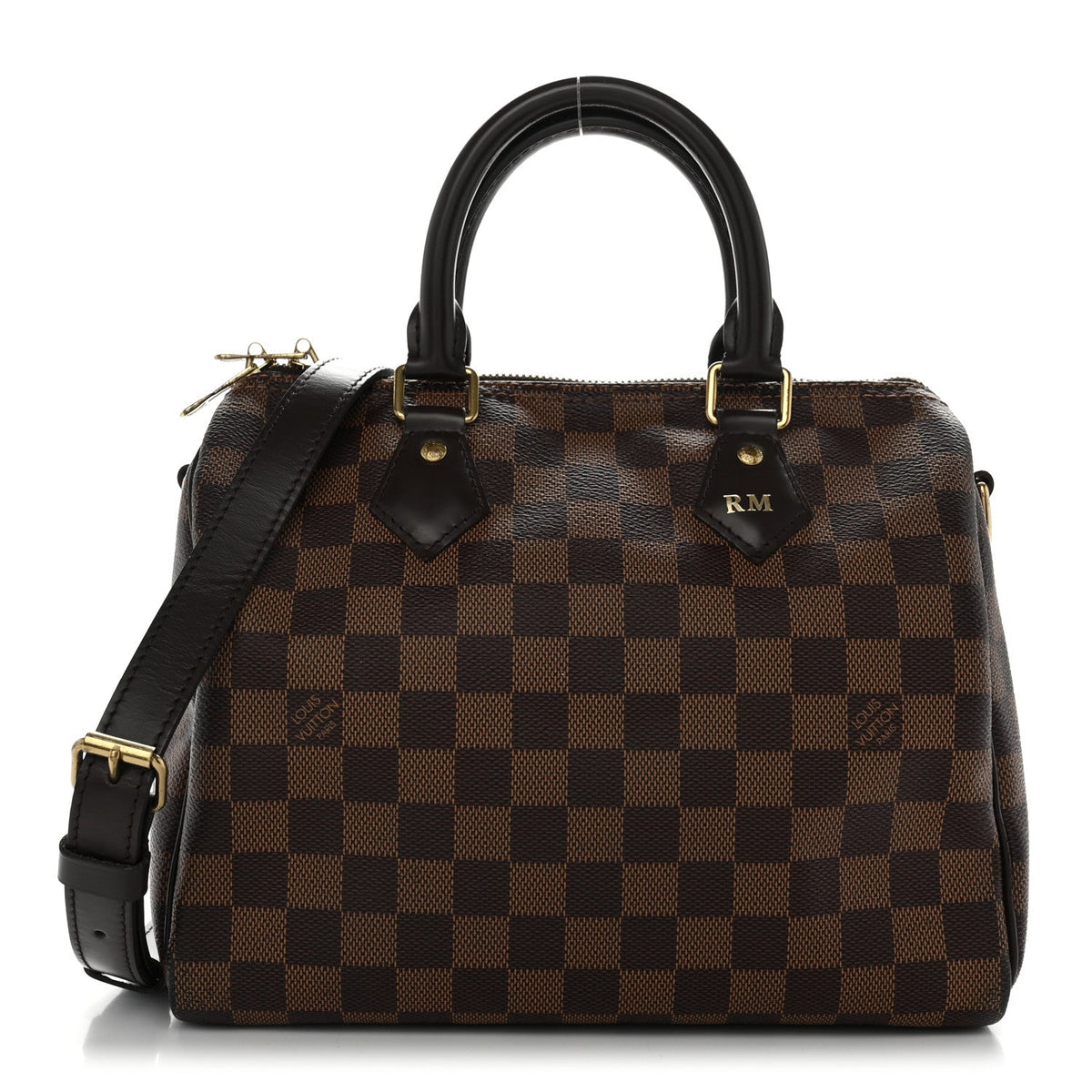 Damier Ebene Speedy Bandouliere 25
