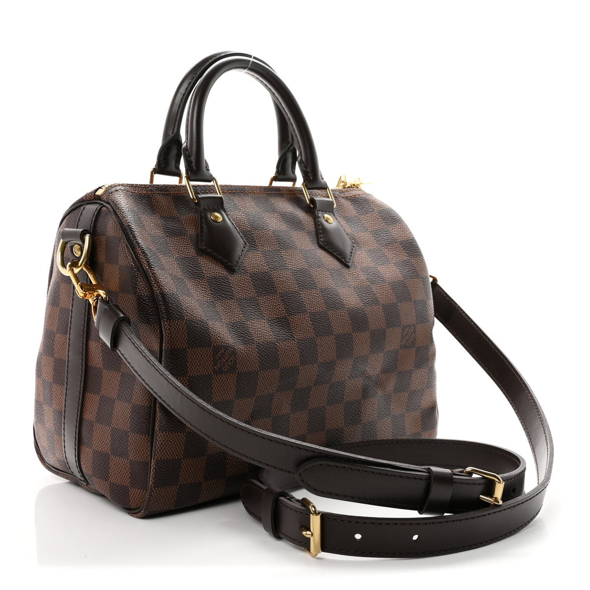 Damier Ebene Speedy Bandouliere 25