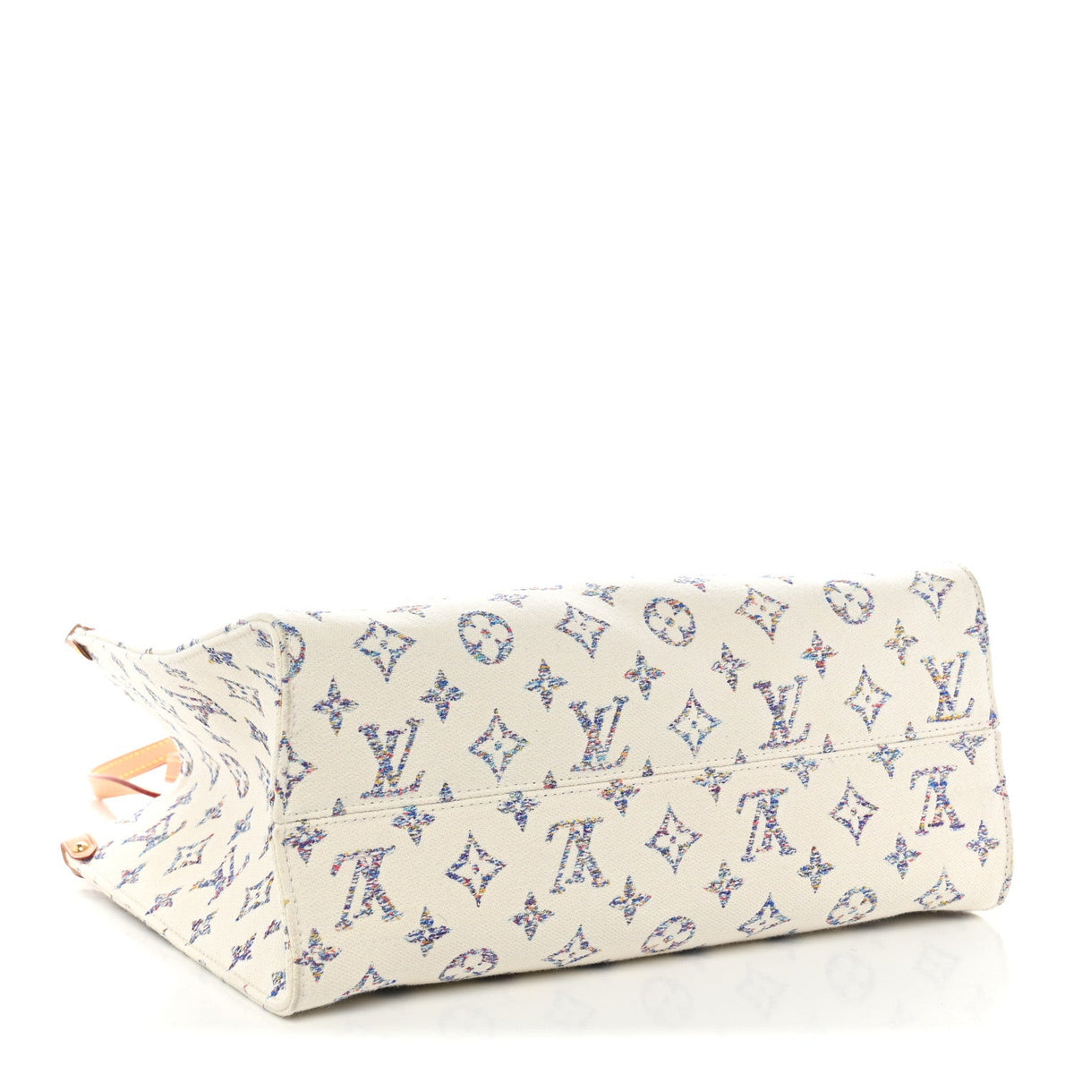 Monogram Jacquard Nautical Onthego MM Multicolor Beige