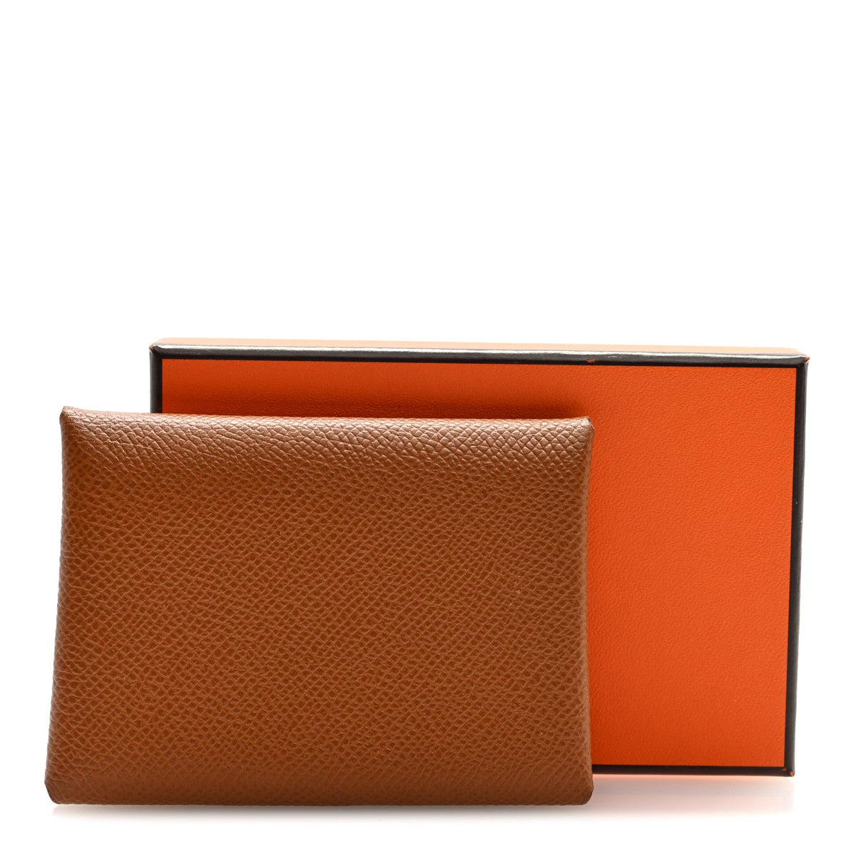 Epsom Calvi Duo Card Case Gold