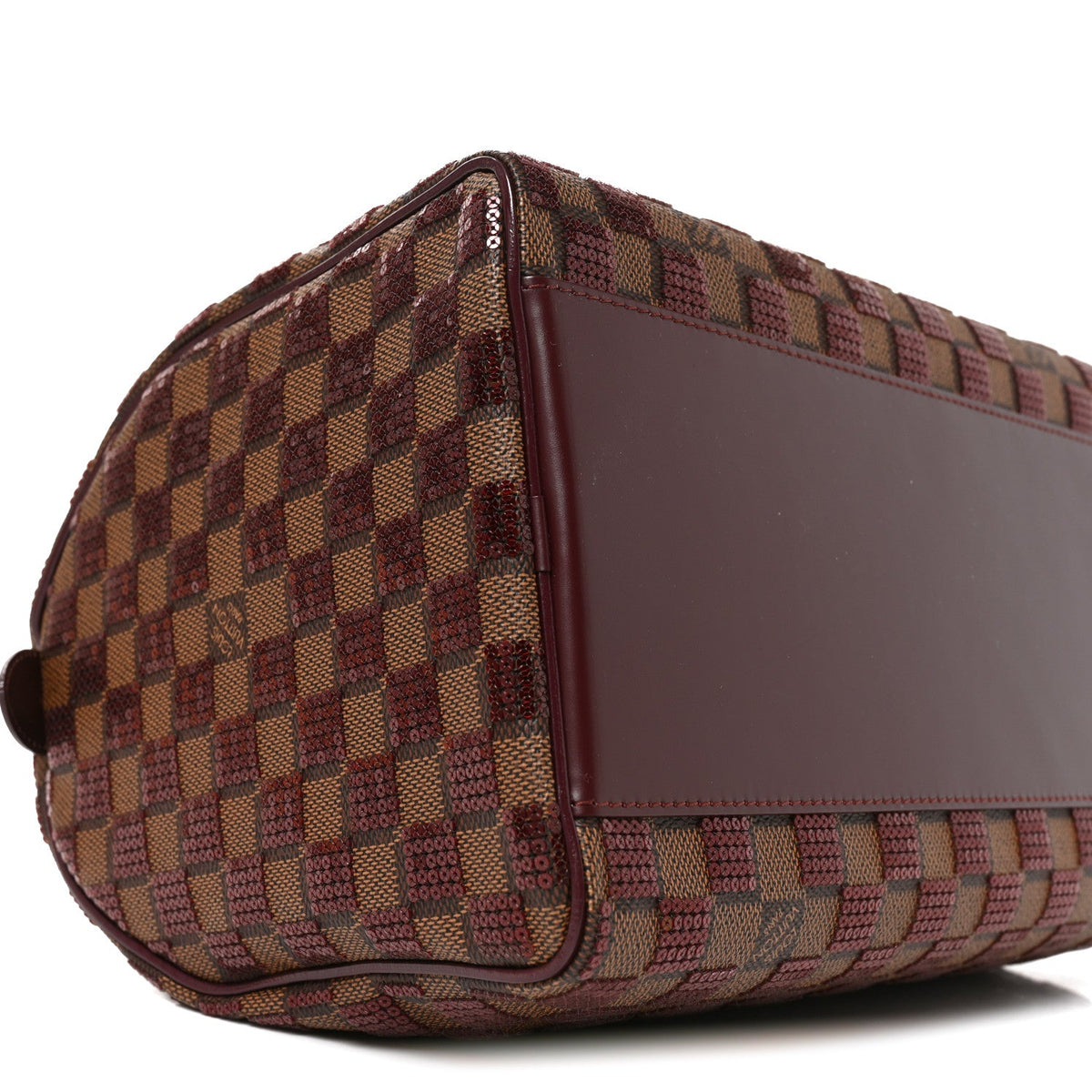 Damier Paillettes Speedy 30 Rouge