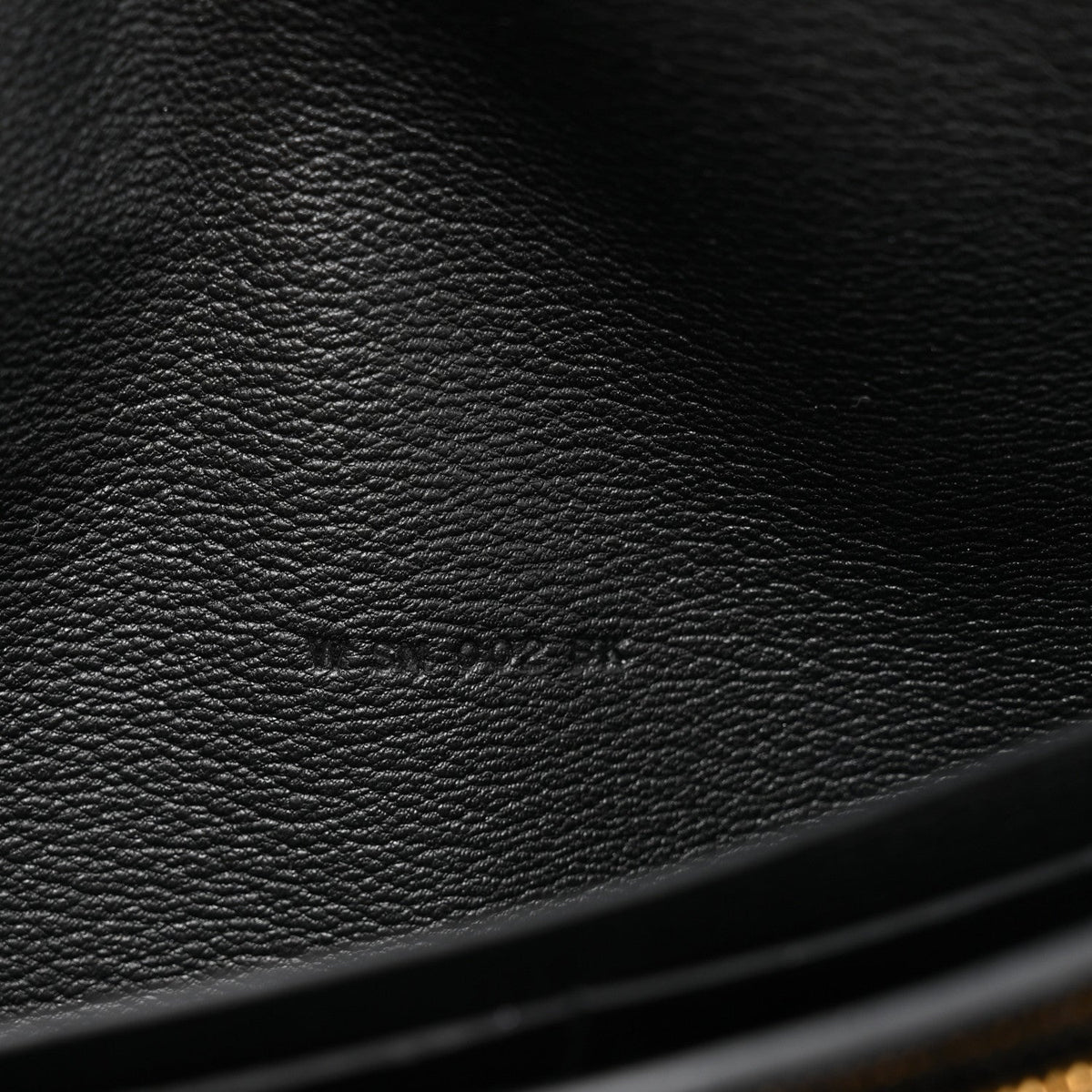Shiny Alligator Kelly Pocket Long Wallet Black