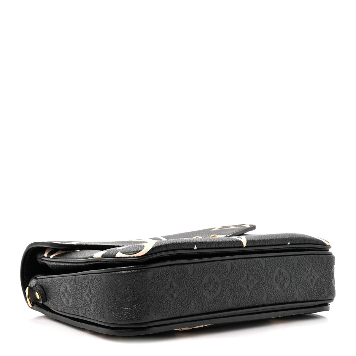 Empreinte Monogram Giant Crafty Pochette Metis Black Creme
