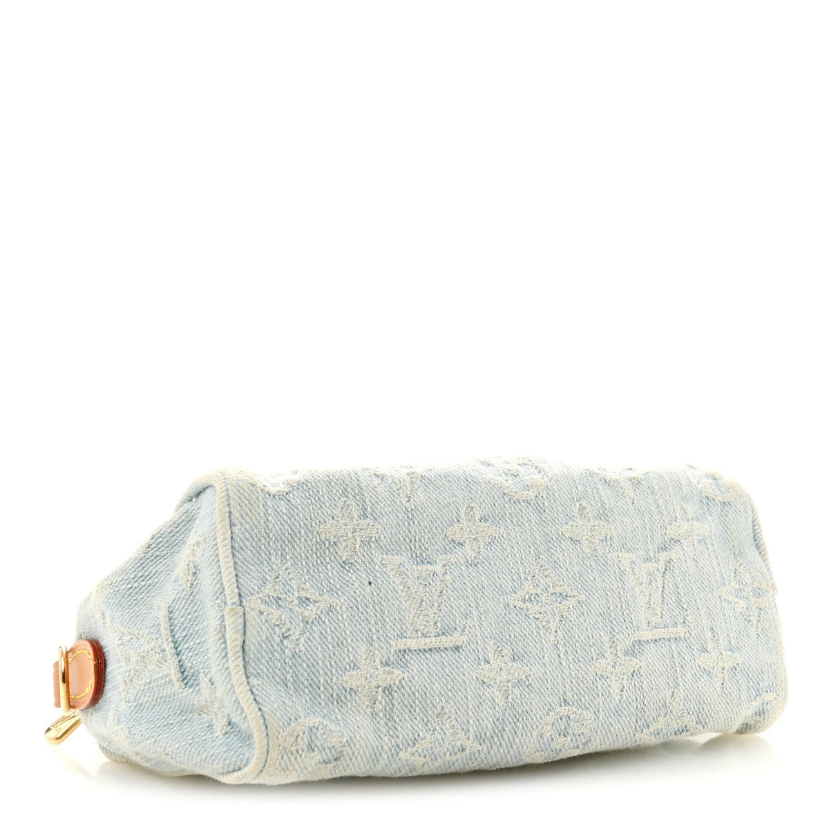 Monogram Denim Nano Speedy Sky Blue