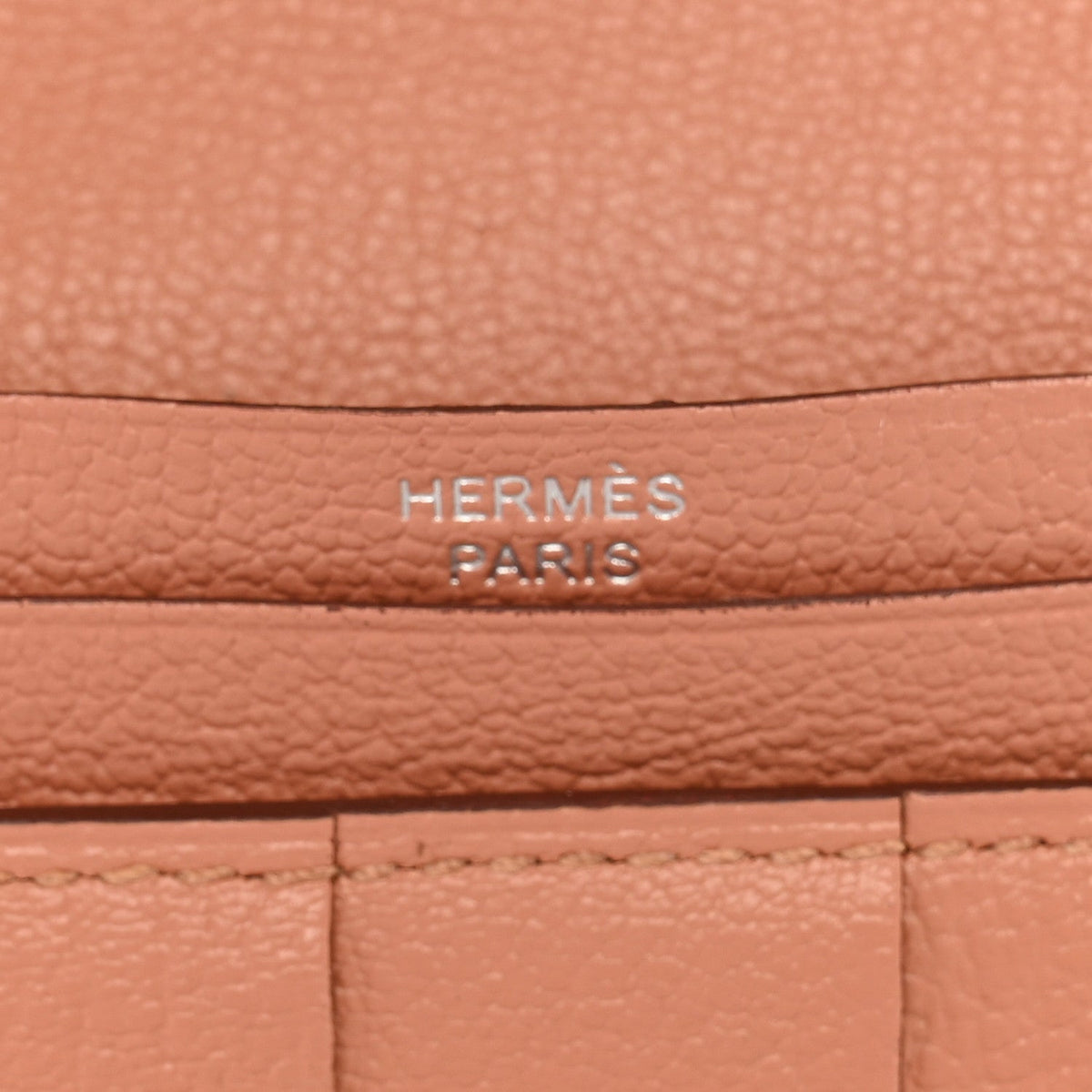Ostrich Bearn Gusset Wallet Terre Cuite