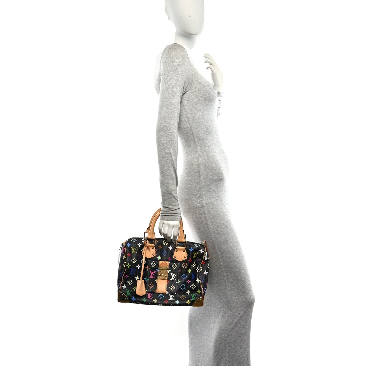 Monogram Multicolor Speedy 30 Black