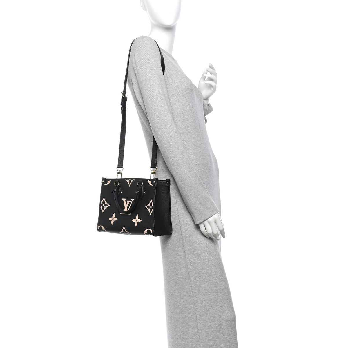 Empreinte Monogram Giant Onthego PM Black Beige