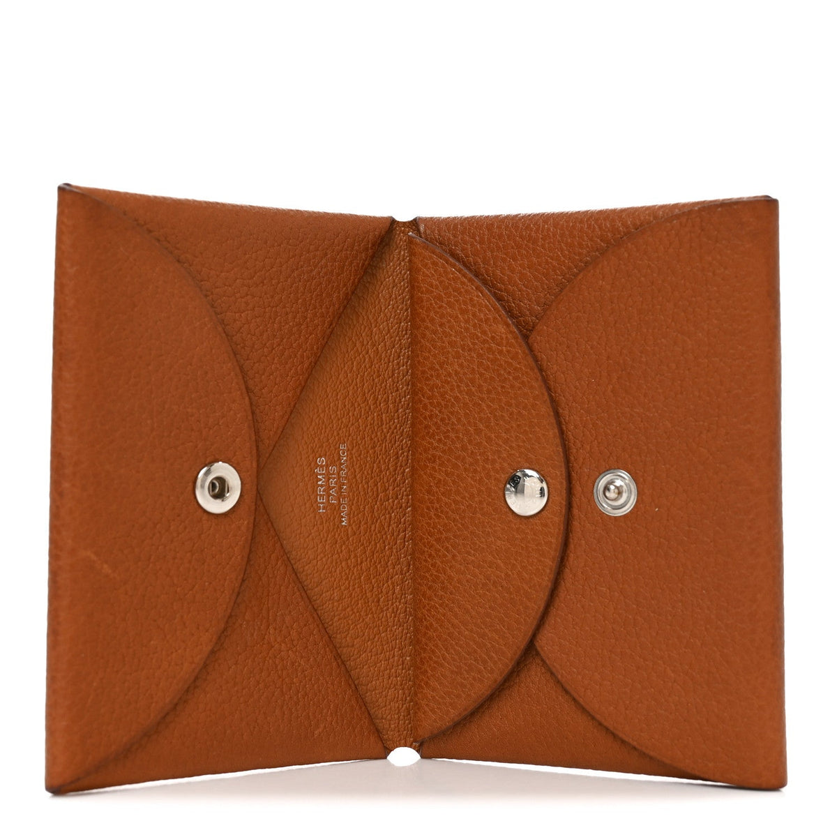 Barenia Faubourg Calvi Duo Card Case Fauve