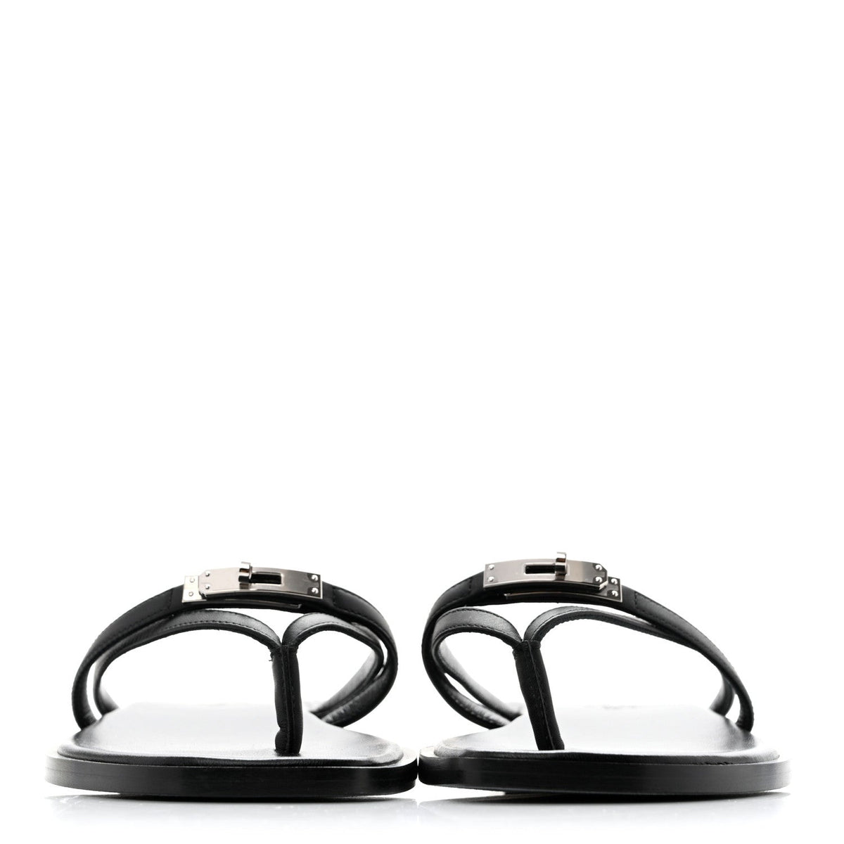 Calfskin Miss Sandals 35 Black