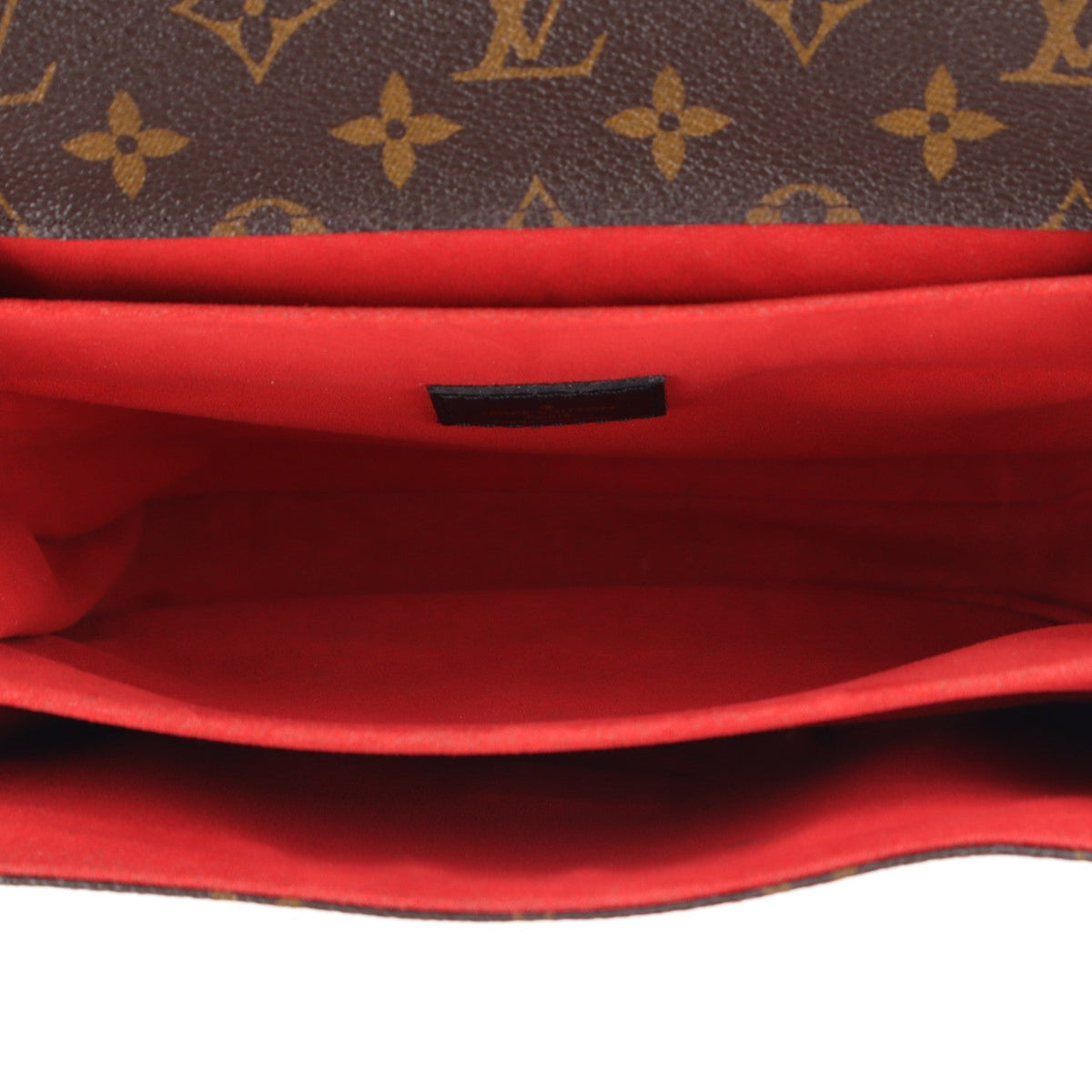 Monogram Braided Pochette Metis Coquelicot
