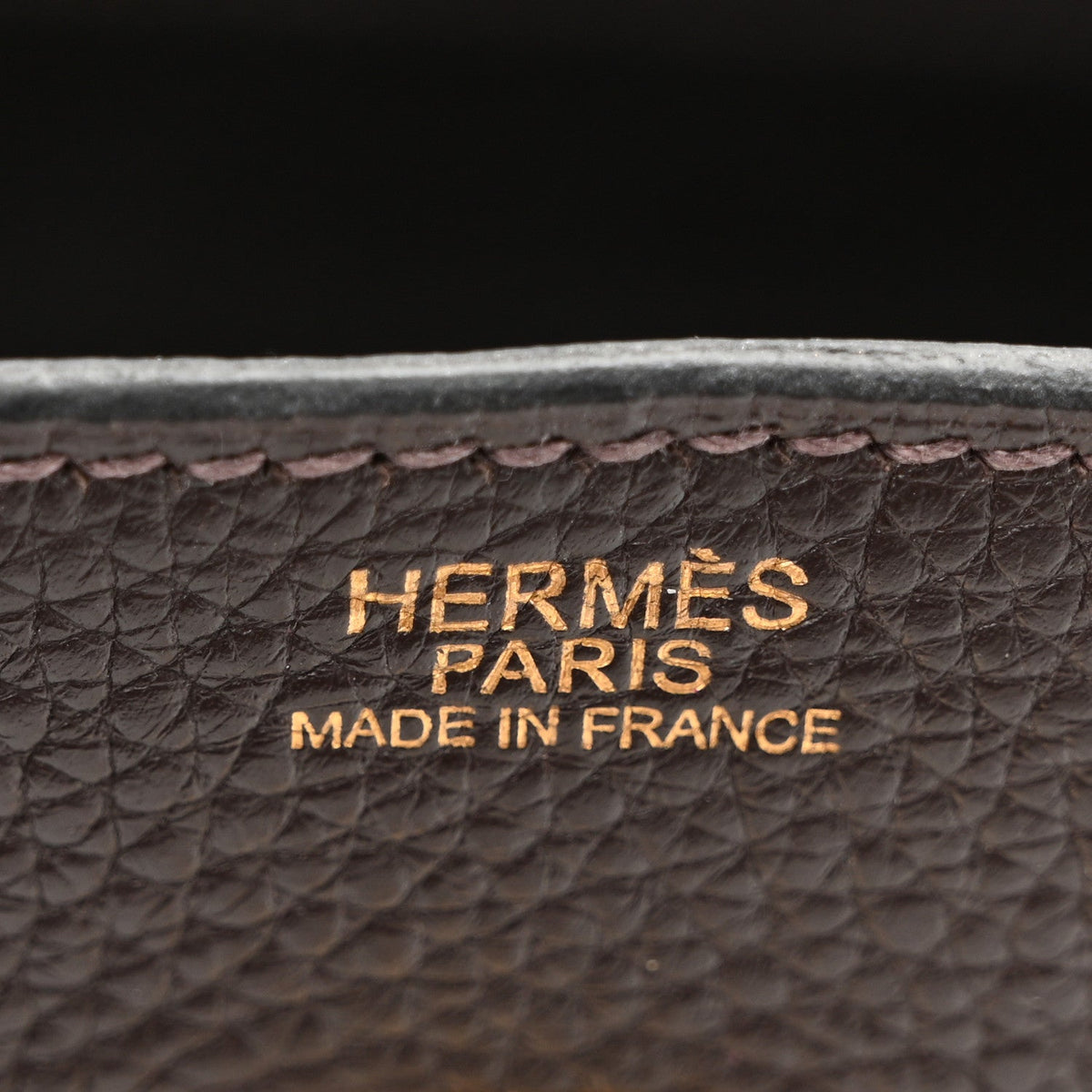 Taurillon Clemence Birkin 30 Chocolate