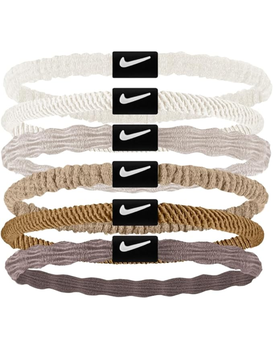 Flex Hair Tie 6pk :Hemp/Desert Dusk/White