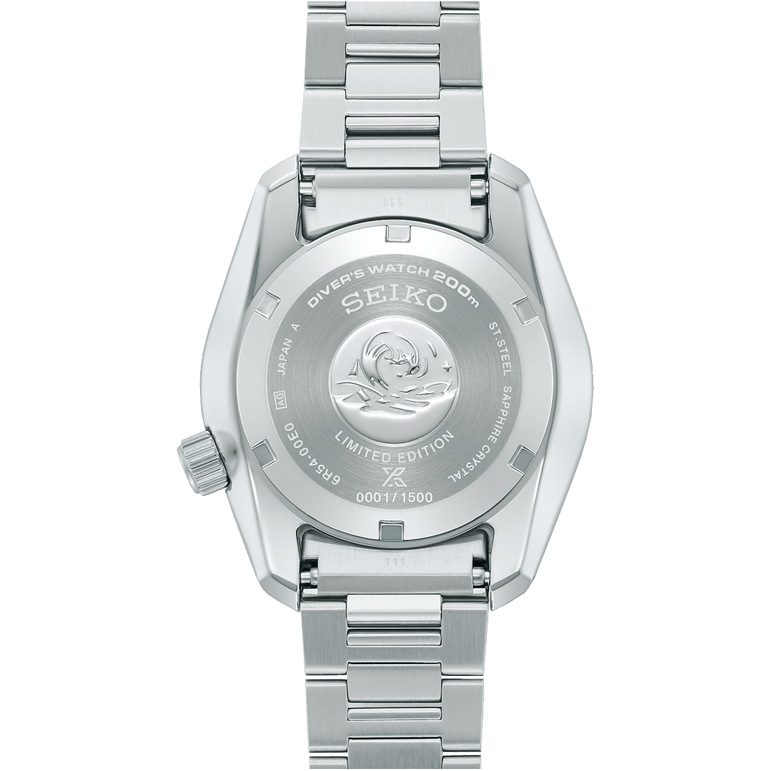 Seiko Prospex Sea Arctic Ocean GMT Limited Edition Silver Dial Silver Steel Strap Watch For Men - SPB439J1