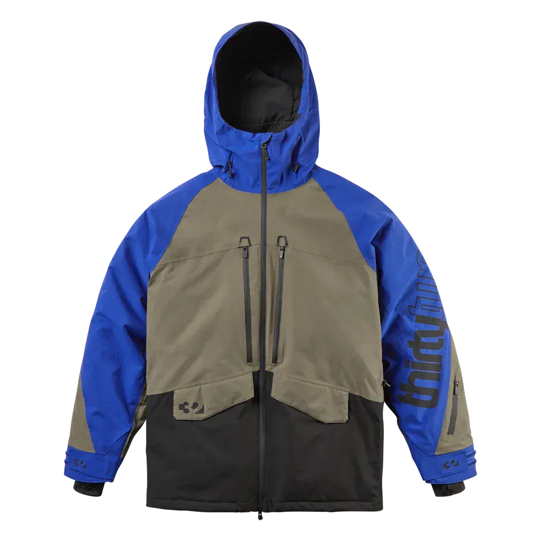 ThirtyTwo Lashed Jacket - Men's | Refined Performance Aesthetic: The New Lashed Jacket with 32 REPEL 15K Fabrication and Balanced Breathability