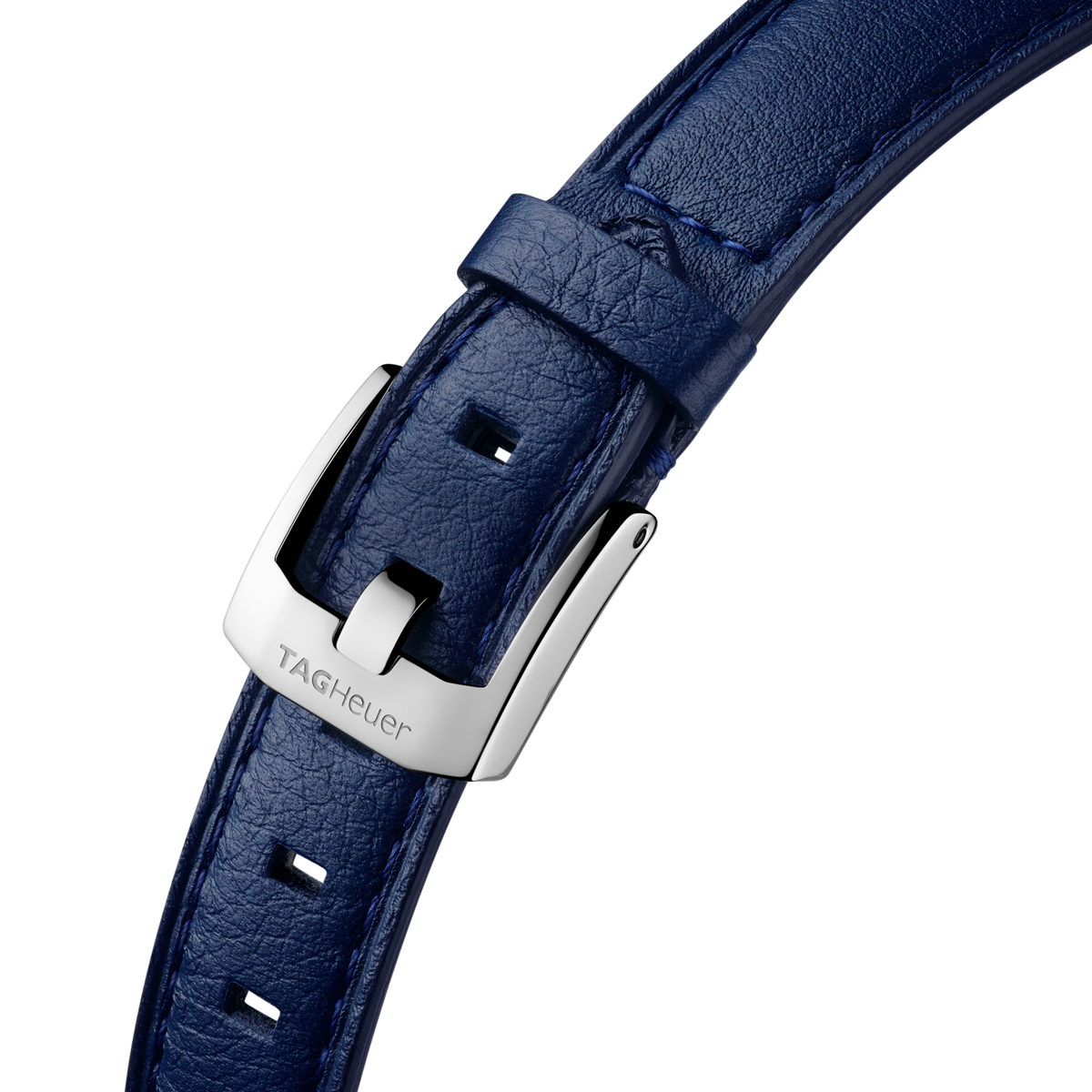 Tag Heuer Formula 1 Quartz Blue Dial Blue Leather Strap Watch for Women - WBJ1412.FC8233