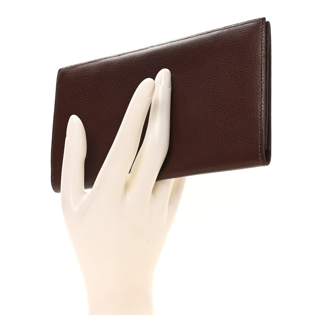 Evercolor Citizen Twill Long Wallet Chocolate