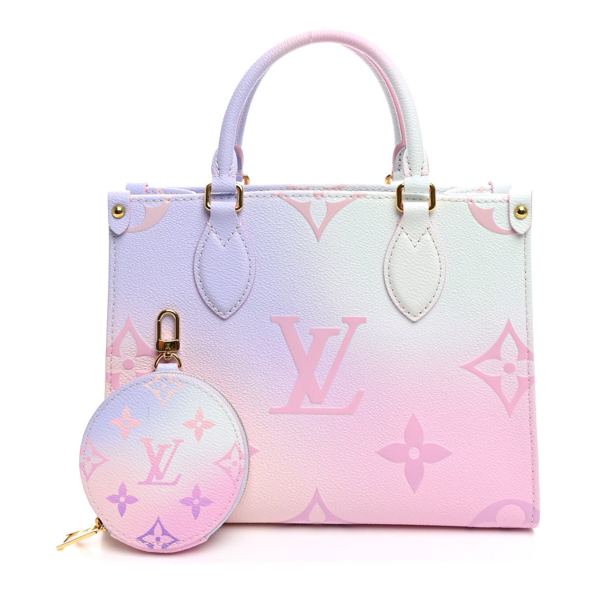 Monogram Giant Spring In The City Onthego PM Sunrise Pastel