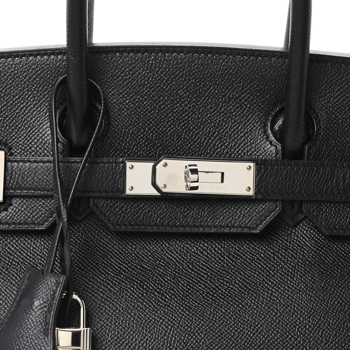 Epsom Birkin 30 Black