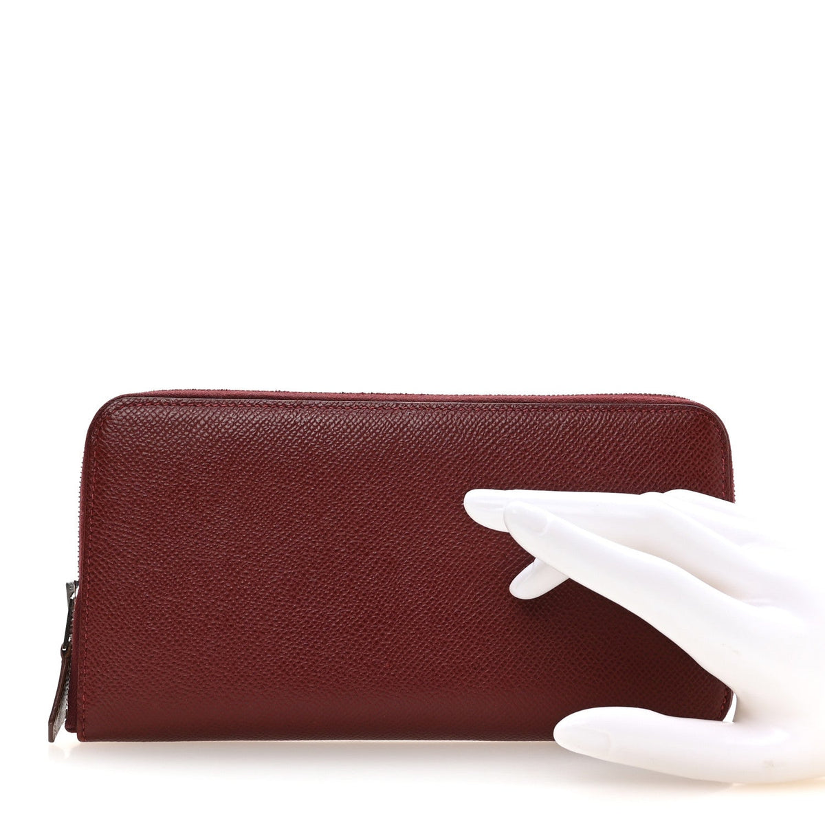 Epsom Silk'In Wallet Rouge H