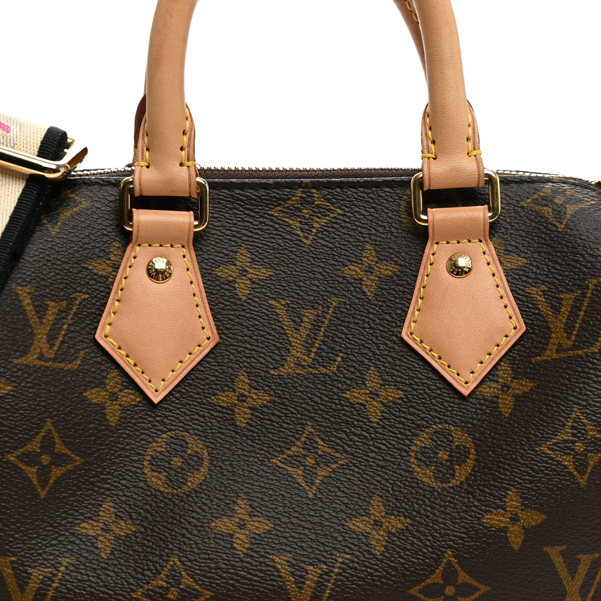 Monogram Speedy Bandouliere 20 Black