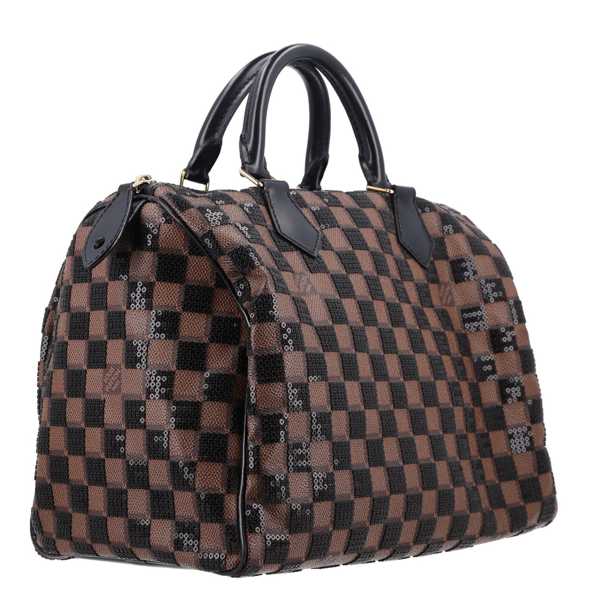 Damier Paillettes Speedy 30 Black
