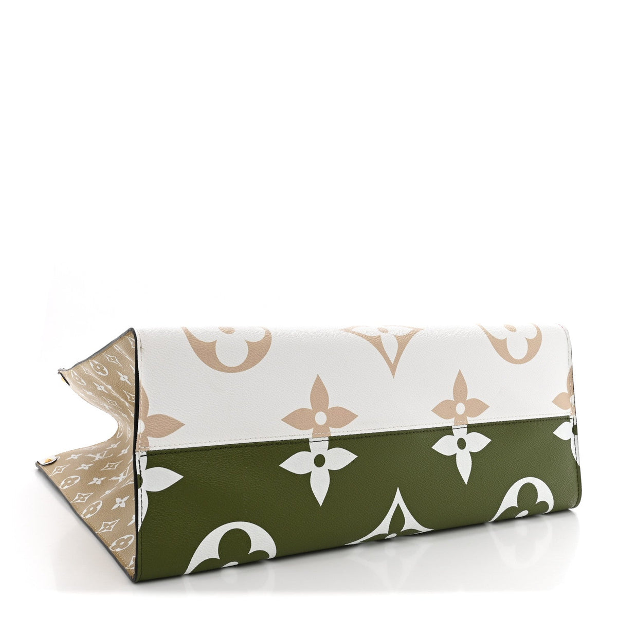 Monogram Giant Onthego GM Kaki Beige