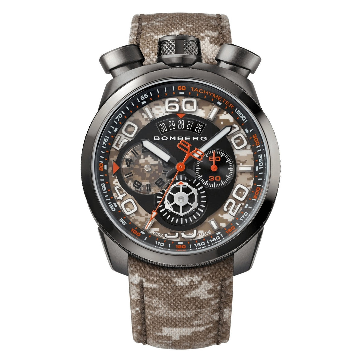 Bomberg Men's Chronograph Watch BOLT-68 Desert Camo Limited Edition