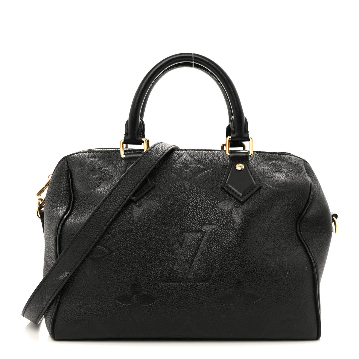 Empreinte Monogram Giant Speedy Bandouliere 25 Black