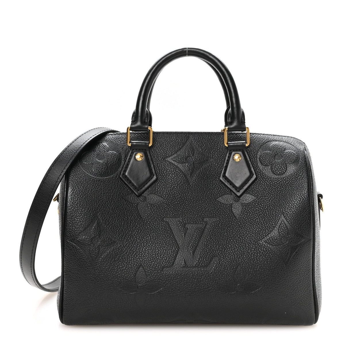 Empreinte Monogram Giant Speedy Bandouliere 25 Black