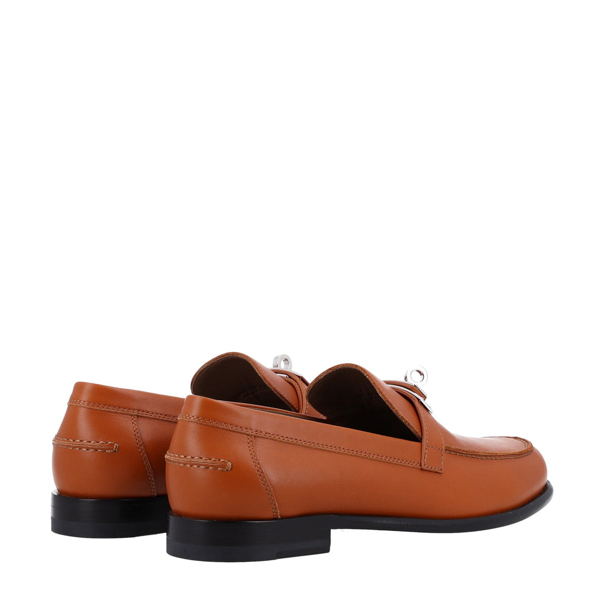 Calfskin Womens Destin Loafer 36 Naturel