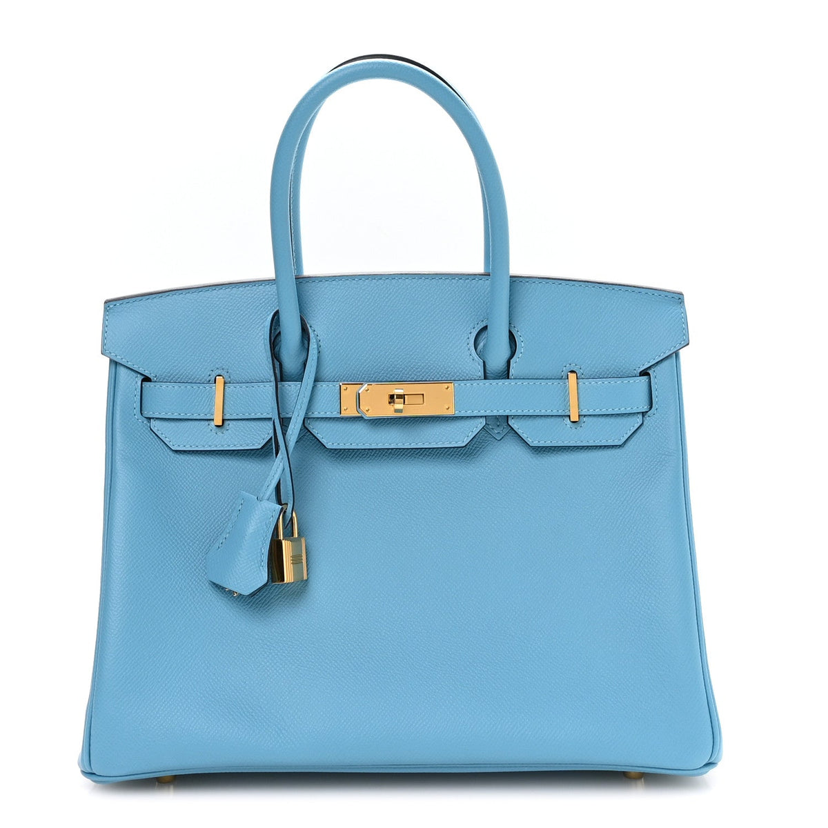 Epsom Birkin 30 Bleu Du Nord