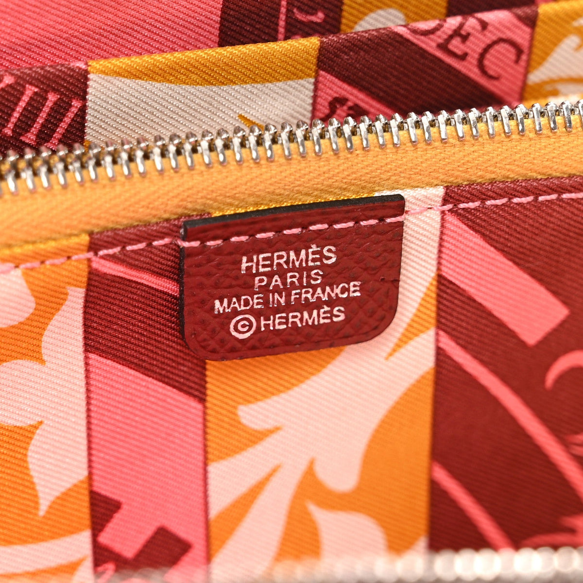 Epsom Silk'In Wallet Rouge H