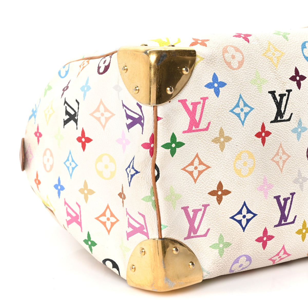 Monogram Multicolor Speedy 30 White