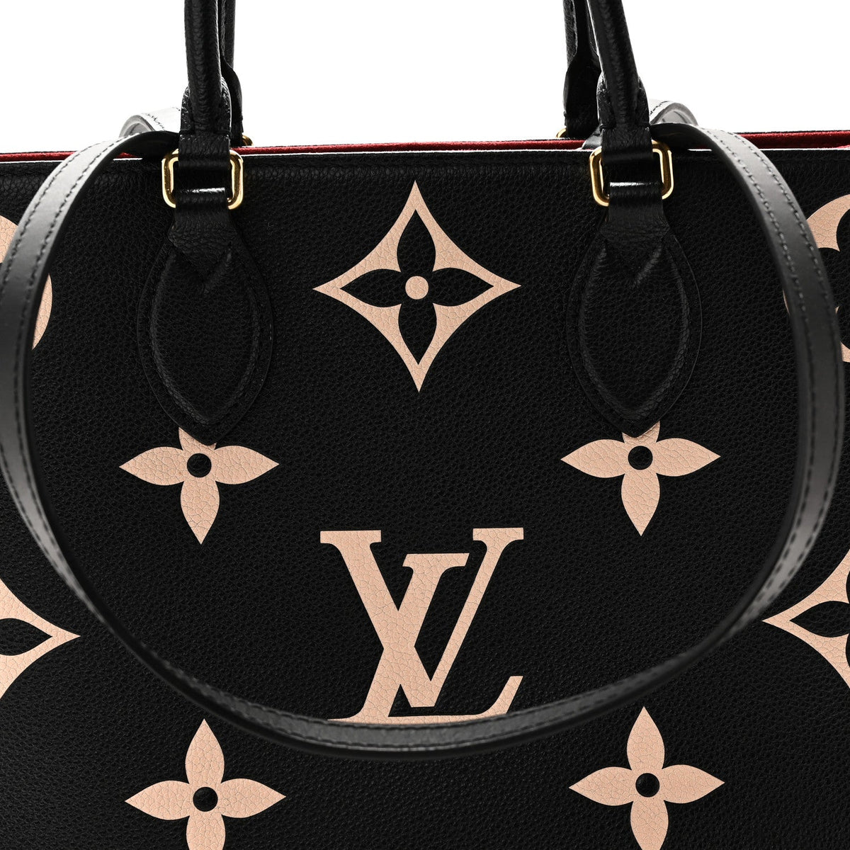 Empreinte Monogram Giant Onthego MM Black Beige