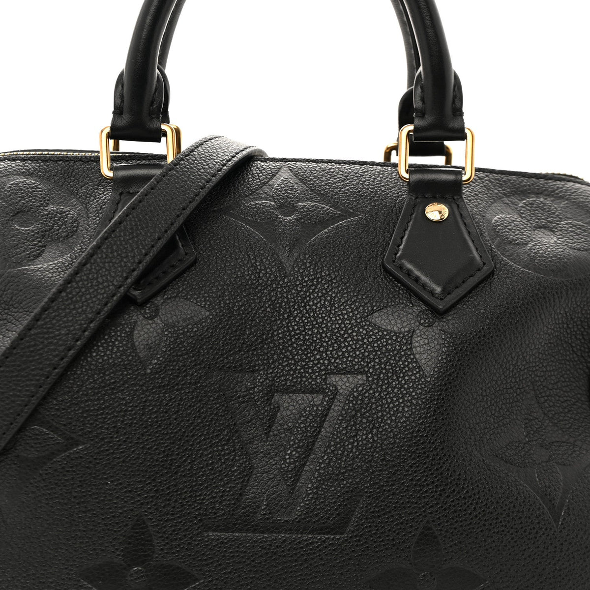 Empreinte Monogram Giant Speedy Bandouliere 25 Black