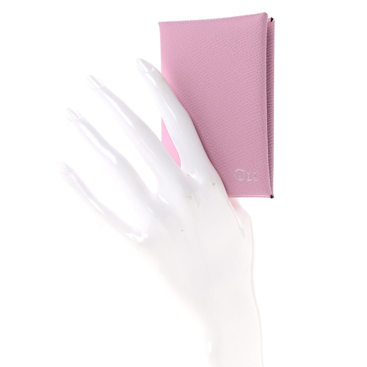 Epsom Horseshoe Calvi Card Case Mauve Sylvestre Rose Azalee