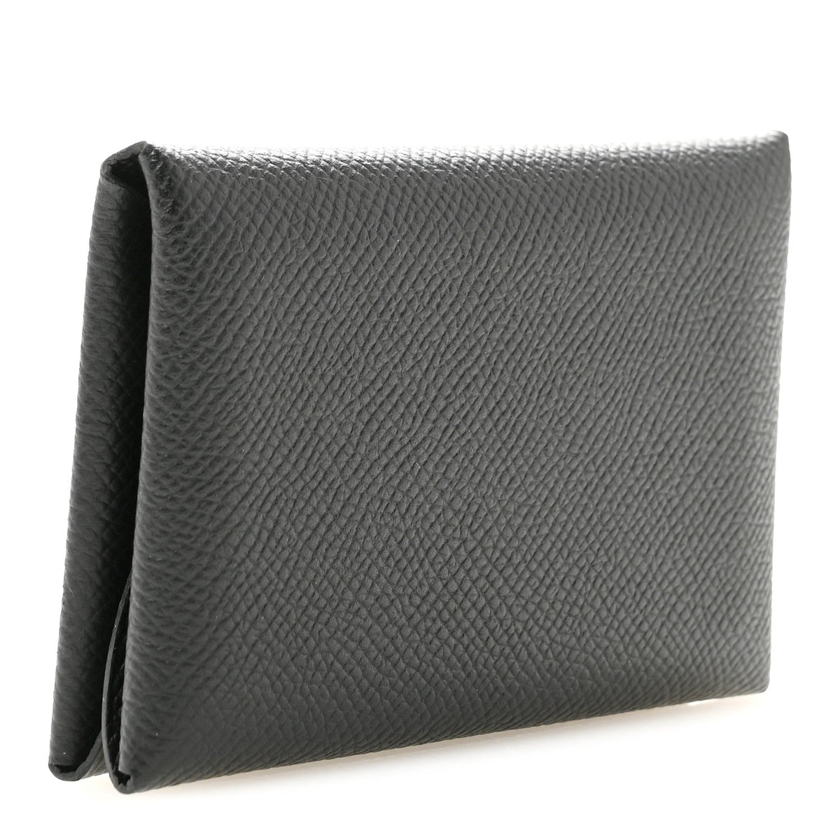 Epsom Calvi Duo Card Case Black