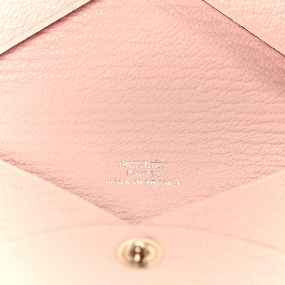 Chevre Mysore Calvi Card Case Mauve Pale