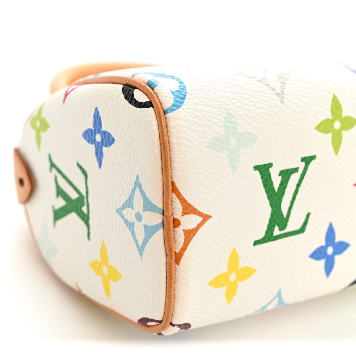 Monogram Multicolor Mini Sac HL Speedy White