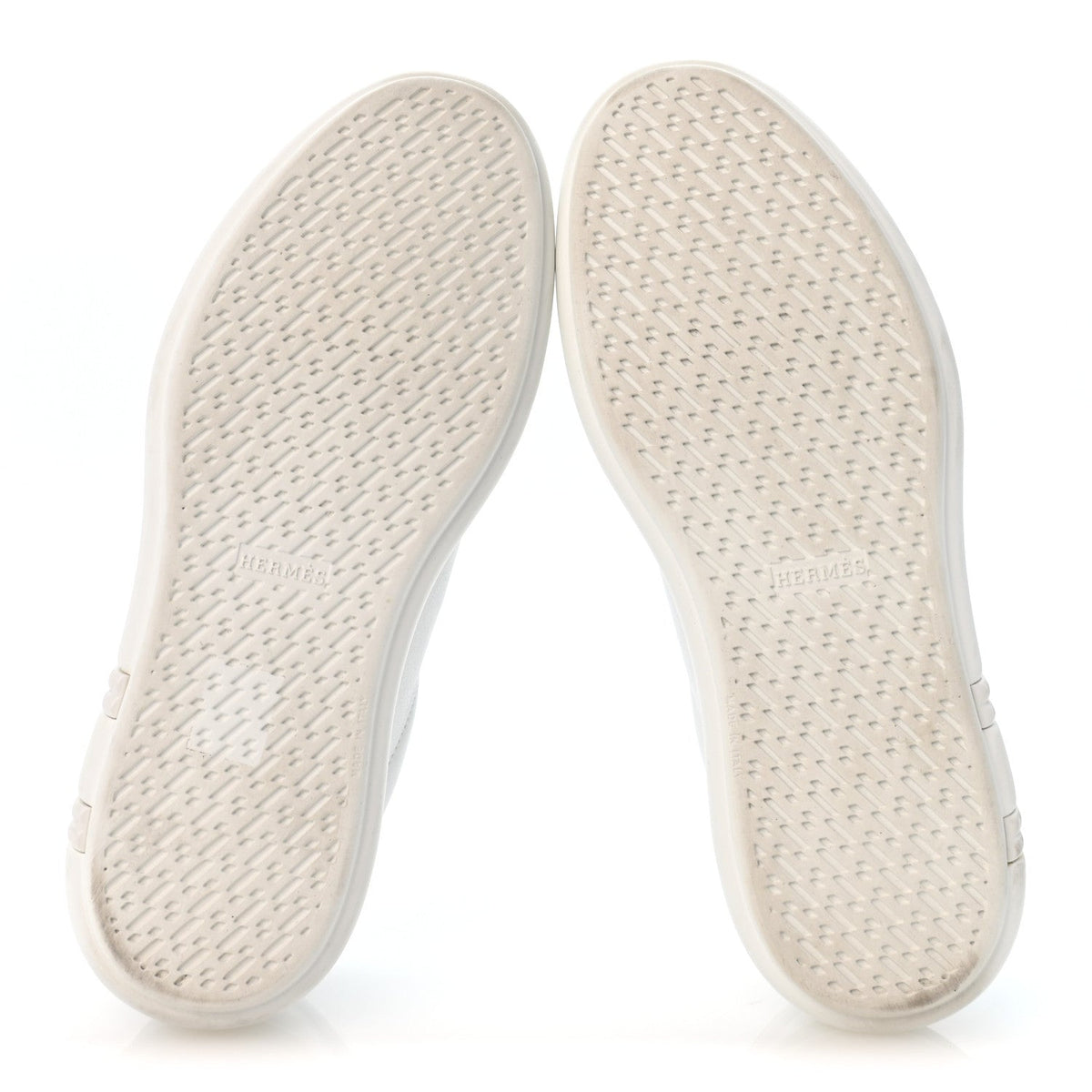 Calfskin Womens Happy Sneakers White