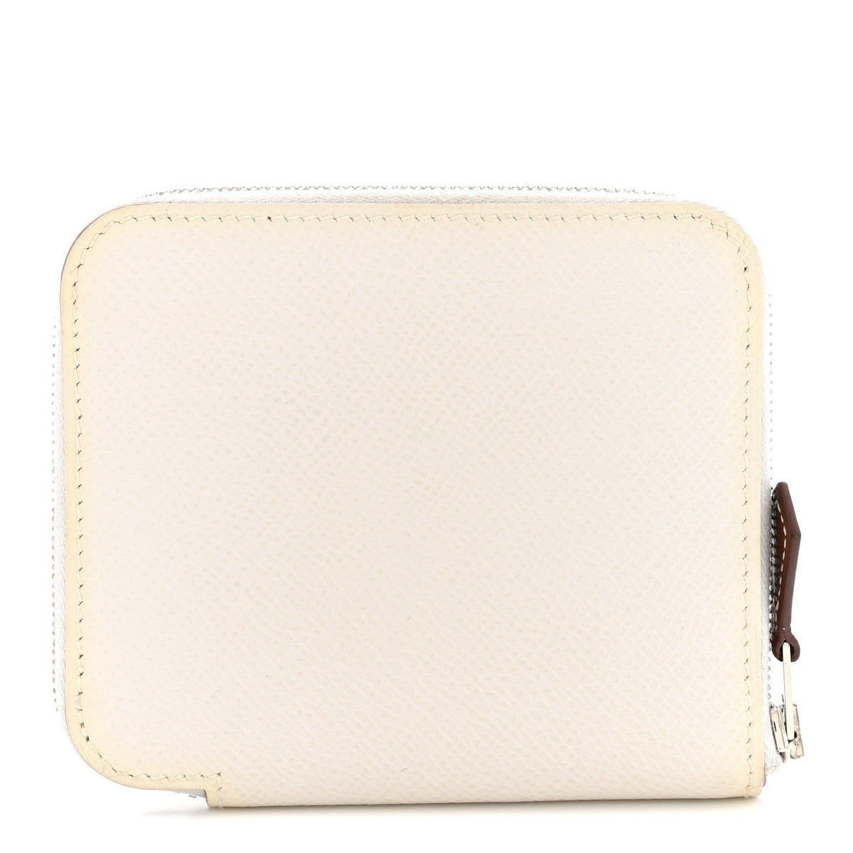 Epsom Silk'In Compact Wallet New White